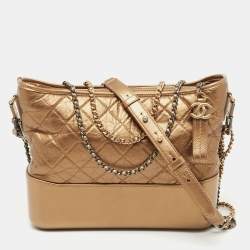 Chanel Medium Gabrielle Hobo - Metallic Hobos, Handbags