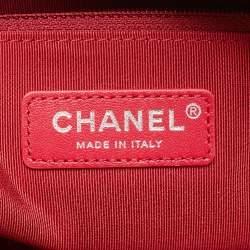 Pre Owned Chanel Blue Quilted Leather Large Gabrielle Hobo 