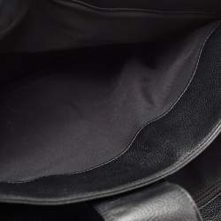 Pre Owned Chanel Black Leather Cerf Shopper Tote