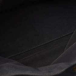Pre Owned Chanel Black Leather Cerf Shopper Tote