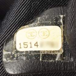 Pre Owned Chanel Black Leather Cerf Shopper Tote