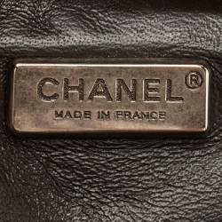 Pre Owned Chanel Multicolor Python Cerf Shopper Tote