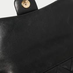 Chanel Black Quilted Leather Medium Westminster Pearl Single Flap Bag         