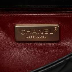 Chanel Black Quilted Leather Medium Westminster Pearl Single Flap Bag         