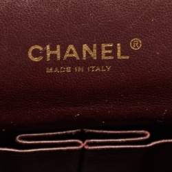 Pre Owned Chanel Black Quilted Caviar Leather Maxi Classic Double Flap Bag