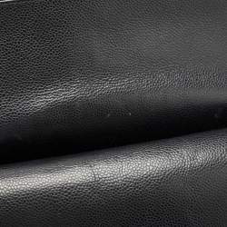 Pre Owned Chanel Black Quilted Caviar Leather Maxi Classic Double Flap Bag