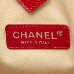 Pre Owned Chanel Multicolor Printed Coated Canvas and Leather Le Train Tote
