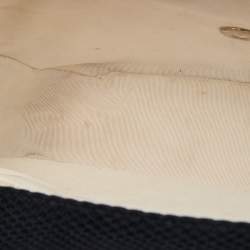 Pre Owned Chanel Black Quilted Mesh Medium Classic Single Flap Bag