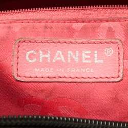 Pre Owned Chanel Black Quilted Leather Cambon Ligne Bowler Bag
