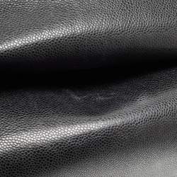 Pre Owned Chanel Black Quilted Caviar Leather Maxi Classic Double Flap Bag