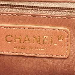 Pre Owned Chanel Red Leather Mini Rock and Chain Hobo
