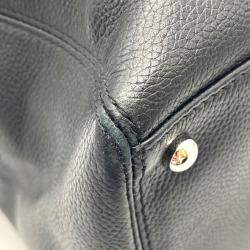 Pre Owned Chanel Black Caviar Leather Executive Tote Bag