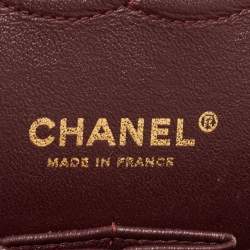 Pre Owned Chanel Black Quilted Leather Medium Classic Double Flap Bag