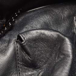Pre Owned Chanel Black Quilted Calfskin Large Reissue Camera Bag