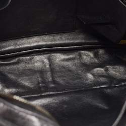 Pre Owned Chanel Black Quilted Calfskin Large Reissue Camera Bag