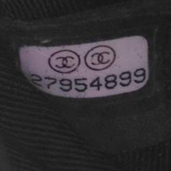 Pre Owned Chanel Black Quilted Leather Flap Chain Top Handle Bag