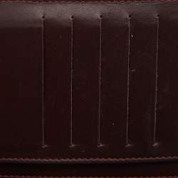 Chanel Black Quilted Caviar Leather L Yen Continental Wallet