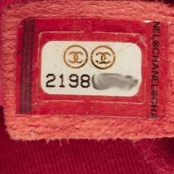 Pre Owned Chanel Red Quilted Leather Medium Mademoiselle Chic Flap Bag
