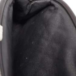 Pre Owned Chanel Black Quilted Leather Timeless Clutch
