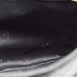Pre Owned Chanel Black Quilted Caviar Leather GST Tote