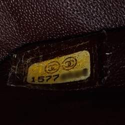 Pre Owned Chanel Black Quilted Leather Maxi Classic Double Flap Bag