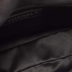 Pre Owned Chanel Tri Color Faux Pearl Classic Flap Bag