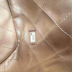 Pre Owned Chanel Black Lambskin Quilted Leather Lucky Charms CC Drawstring Shoulder Bag 
