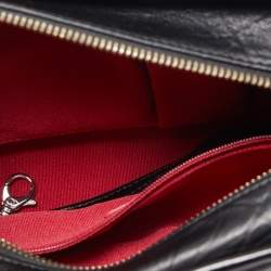 Pre Owned Chanel Black Quilted Leather Small Gabrielle Hobo
