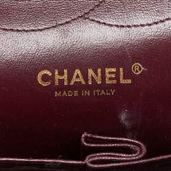 Pre Owned Chanel Black Quilted Caviar Leather Jumbo Classic Double Flap Bag