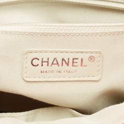 Pre Owned Chanel Red Quilted Leather Chain Around Shoulder Bag