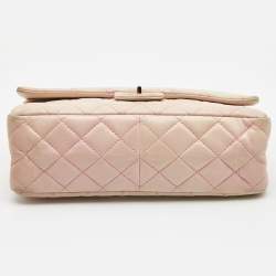 Chanel Pink Ombre Quilted Leather Reissue 2.55 Classic 226 Flap Bag