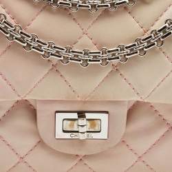 Chanel Pink Ombre Quilted Leather Reissue 2.55 Classic 226 Flap Bag
