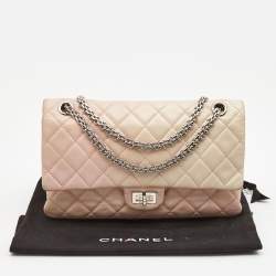 Chanel Pink Ombre Quilted Leather Reissue 2.55 Classic 226 Flap Bag