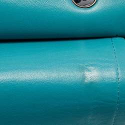 Pre Owned Chanel Tri Color Quilted Leather Jumbo Classic Double Flap Bag