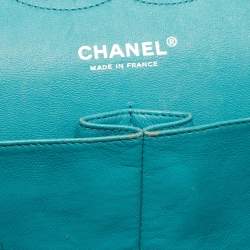 Pre Owned Chanel Tri Color Quilted Leather Jumbo Classic Double Flap Bag