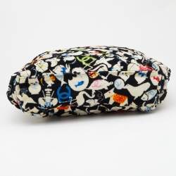 Pre Owned Chanel Multicolor Printed Cotton Terry Baby Diaper Bag