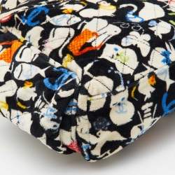 Pre Owned Chanel Multicolor Printed Cotton Terry Baby Diaper Bag