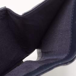 Chanel Blue Quilted Caviar Leather Small Boy Wallet