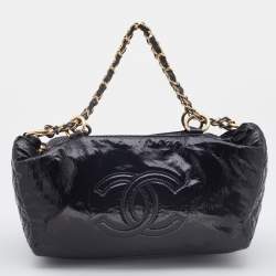 Chanel Rock and Chain Flap Patent Vinyl Bag