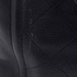Pre Owned Chanel Black Quilted Leather Medium CC Shopper Tote
