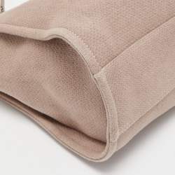 Chanel Beige Canvas Medium Deauville Tote