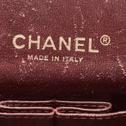 Pre Owned Chanel Black Caviar Leather Maxi Classic Double Flap Bag