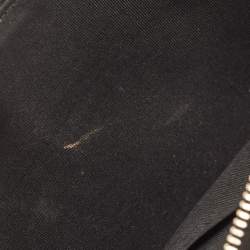 Chanel Black Quilted Leather Boy Zip Around Wallet On Chain