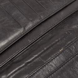 Chanel Black Quilted Leather Reissue 2.55 Long Wallet