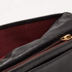 Chanel Black Quilted Leather Reissue 2.55 Long Wallet