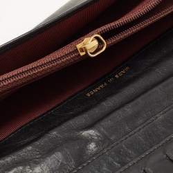 Chanel Black Quilted Leather Reissue 2.55 Long Wallet