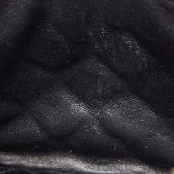 Pre Owned Chanel Black Quilted Caviar Leather Grand Shopper Tote