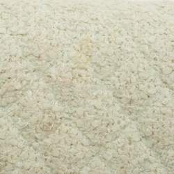 Pre Owned Chanel Light Green Tweed Medium Classic Double Flap Bag