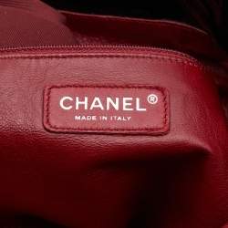 Pre Owned Chanel Black Patent Leather Bon Bon Tote 