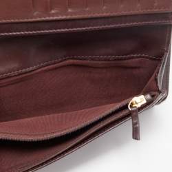 مملوكة مسبقًا Chanel Black Quilted Caviar Leather L Yen Continental Wallet